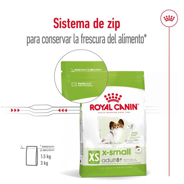 Royal Canin X-Small 8+ Mature pienso para perros, , large image number null